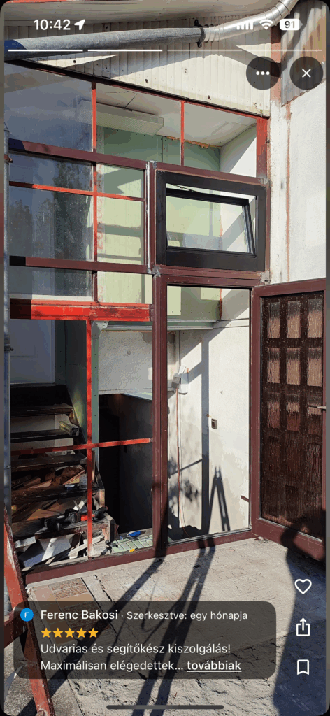 bontott ajtó sé ablak